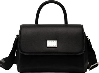 Tommy Hilfiger Tassen, Dames, Zwart, ONE Size, American Cool Flap Crossover