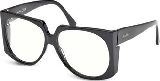 Max Mara Brillen - Dames - Brillen - Zwart - 58 MM - Accessoires