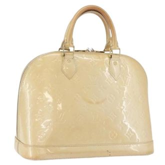 Louis Vuitton Pre-owned Handbags, female, Beige, Size: ONE SIZE Pre-owned Vintage Hand Bag