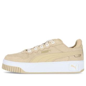 Puma (WMNS) PUMA Carina Street Thick Beige White 392507-03