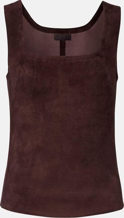 Stouls Edie suede tank top