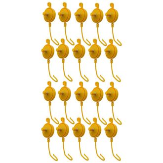 OEM Colgador De Cultivo Tipo Yo-yo Con Tope, Soporte Ajustable Para Plantas De Interior (paquete De 20)