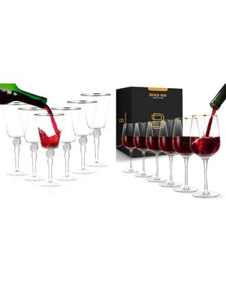 Cheer Collection Gold & Glamour Wine Bundle