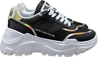 Versace Jeans Couture Sneakers - Dames - Sneakers - Zwart - 38 EU - Schoenen