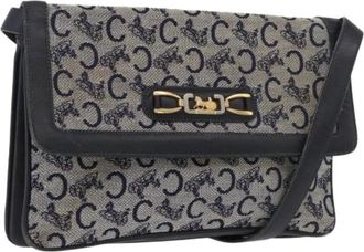 Celine Pre-owned Cross Body Bags, female, Multicolor, Size: ONE SIZE Pre-owned Canvas Shoulder Bag