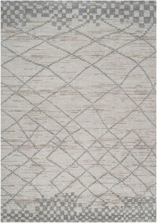 Jonathan Y Designs Asilah Moroccan Modern Diamond Area Rug in Light Gray at Nordstrom, Size 5Ft 0In X 8Ft 0In