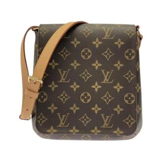Louis Vuitton Pre-owned Musette Salsa Monogram Schoudertas - Dames - Pre-owned - Bruin - Maat: ONE Size