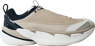Hoka One One Nabukleren Sneakers met Chunky Zool - Dames - Outdoorschoenen - Grijs - 34 EU - Leer - Fitness