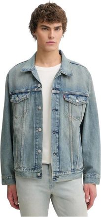 Levi's Relaxed Trucker Jacket - Heren - Spijkerjassen - Blauw - L - Katoen - Jassen