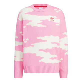 adidas Originals Sweater Asia Sizing Pink White JE9188