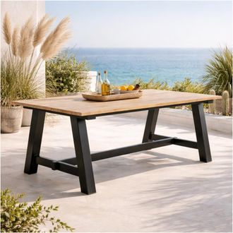 Wanda Collection Wanda Collection - Mesa De Jard&iacute;&shy;n De Teca 200 Cm Paulo