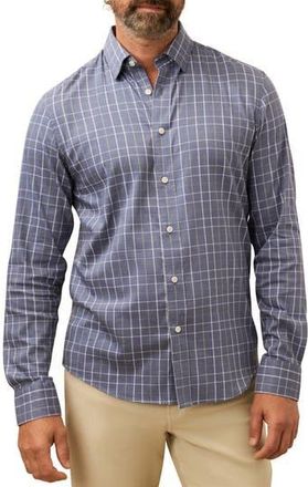 Faherty The Movement Button-Up Shirt in Blue Wall Plaid at Nordstrom Rack, Size X-Large