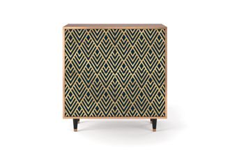 StoryZ Aparador azul 4 puertas L 96 cm