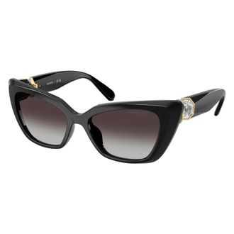 Swarovski Sk 6047 Zonnebrillen - Dames - Zonnebrillen - Zwart - 54 MM - Accessoires