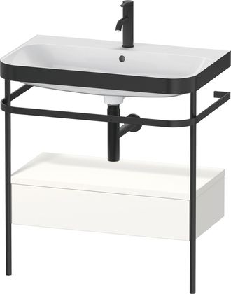 Duravit Set Duravit Happy D.2 Plus Con Consola Met&aacute;lica Y Caj&oacute;n