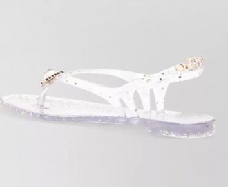 Casadei pvc thong sandals