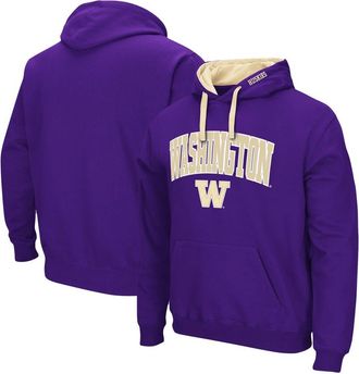 Colosseum Mens Colosseum Purple Washington Huskies Big & Tall Arch & Logo 2.0 Pullover Hoodie at Nordstrom, Size Xxx-Large