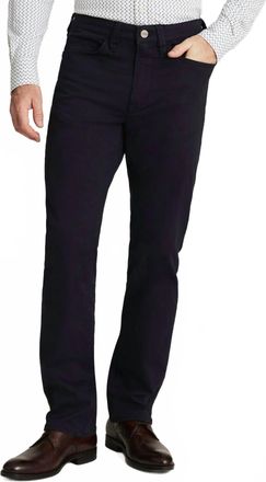 34 Heritage Charisma Relaxed Straight Pants In Navy Twill