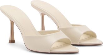Mango Pointed Toe Sandal in White at Nordstrom, Size 6.5