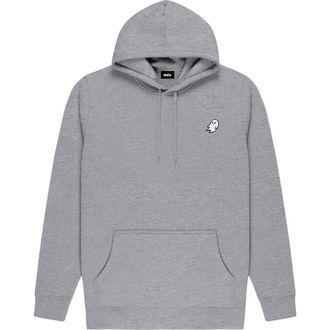 Dalix Ghost Midweight Fleece Classic Hooded Sweatshirt in Athletic Heather at Nordstrom, Size Xx-Large