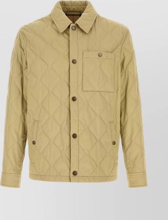 Burberry cotton quilted jacket