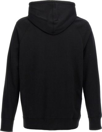 Junya Watanabe Wool Jacquard Insert Hoodie - Black