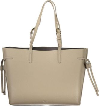 Furla Beige Leather Women Womens Handbag