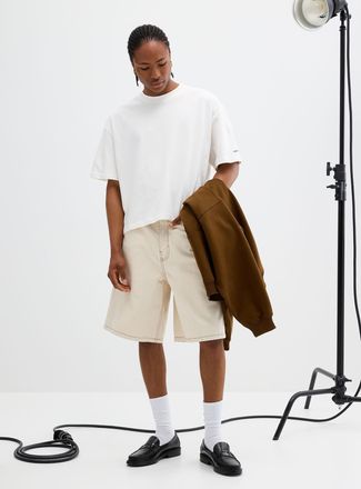 Papi Mens Small logo oversized T-shirt