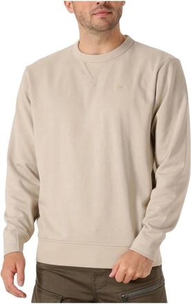 G-Star Heren, Sweatshirts & Hoodies, Beige, Maat: XL