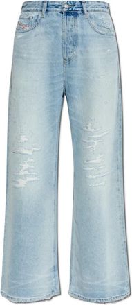 Diesel Jeans 1996 D-Sire - Dames - Loose Fit Jeans - Blauw - W28 L30 - Katoen - Jeans
