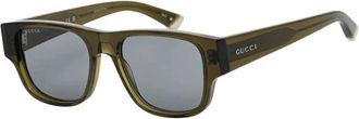 Gucci Zonnebrillen - Heren - Zonnebrillen - Bruin - 54 MM - Accessoires