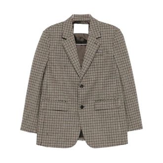 Dunst Blazer Classico in Lana a 2 Bottoni - - Jackets - Donna - Multicolore - L