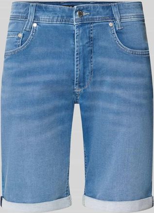 M.A.C Bermudas in Denim-Optik mit Eingrifftaschen in Hellblau, Gr&ouml;&szlig;e 34