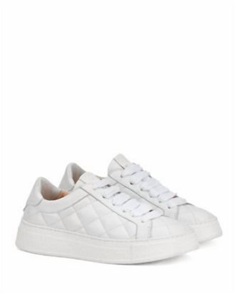 AGL Womens Giuly Matelasse Sneaker In White