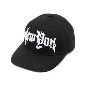 R13 Black Cap A079A - male - R13 - Hats & Caps - Black - ONE SIZE - Accessories