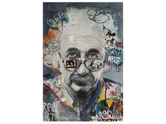 Schubiger M&ouml;bel Bild Pop Art Albert Einstein