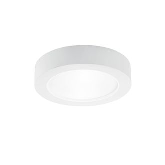 Luce-Ambiente-Design Gabriel Round Ceiling Light in Paintable White Plaster 30 Cm