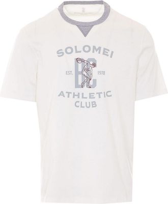 Brunello Cucinelli White T-Shirt