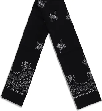 Destin Womens Judy Bandana Carre Scarf Black Scarfs