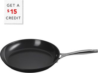 LE CREUSET Essential 12In Non-Stick Ceramic Round Fry Pan With $15 Credit
