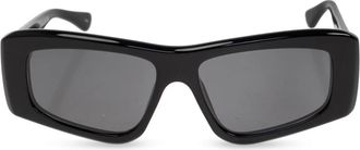 Chlo&eacute; Zonnebril - Dames - Zonnebrillen - Zwart - 55 MM - Accessoires
