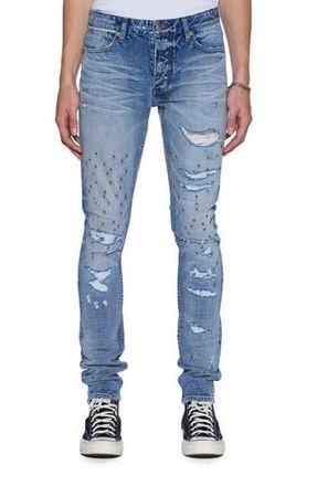 Ksubi Van Winkle Rip & Repair Skinny Jeans in Denim at Nordstrom Rack, Size 31
