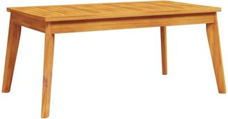 vidaXL Vidaxl - Mesa De Comedor De Jard&iacute;n Madera Maciza De Acacia 100x55x45 Cm