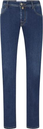 Jacob Cohen Nick Slim Denim Jeans - Heren - Slim Fit Jeans - Blauw - W37 - Denim - Jeans