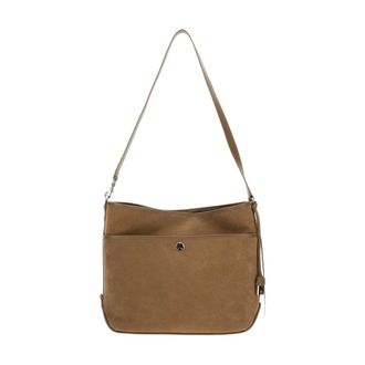 Hogan Shoulder Bags, female, Green, Size: ONE SIZE H01R Hobo Media