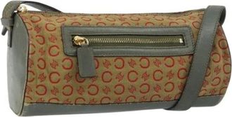 Celine Pre-owned Cross Body Bags, female, Brown, Size: ONE SIZE Pre-owned Vintage Canvas Cross Body Bag