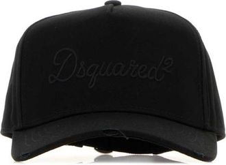 Dsquared2 Black Logo Solid Baseball Hat