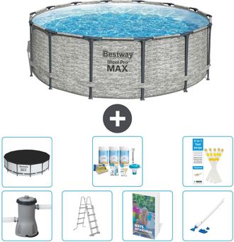 Bestway Piscina Bestway Steel Pro Max Redonda - 427x122 Cm - 8-piezas S658