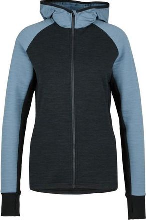 Stoic MerinoFleece260 FlenSt. Zip Hoody Merinohoodie für Damen | schwarz