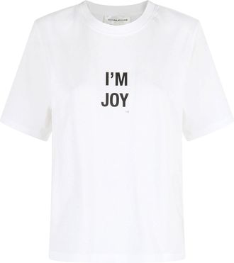 Victoria Beckham Slogan Tee